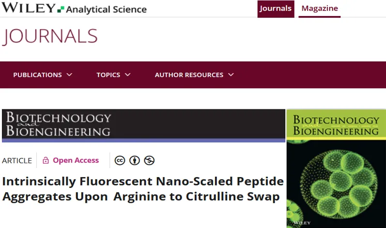 Biotechnology and Bio-Engineering article page
