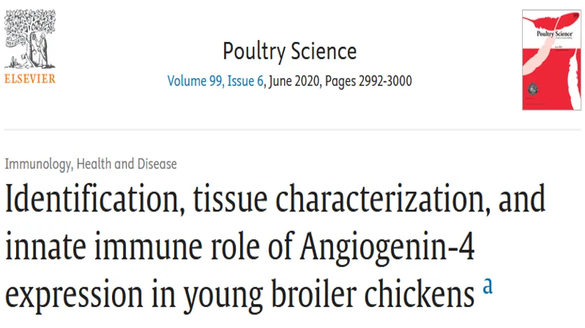 Poultry Science — Immunology, Health and Disease article page
